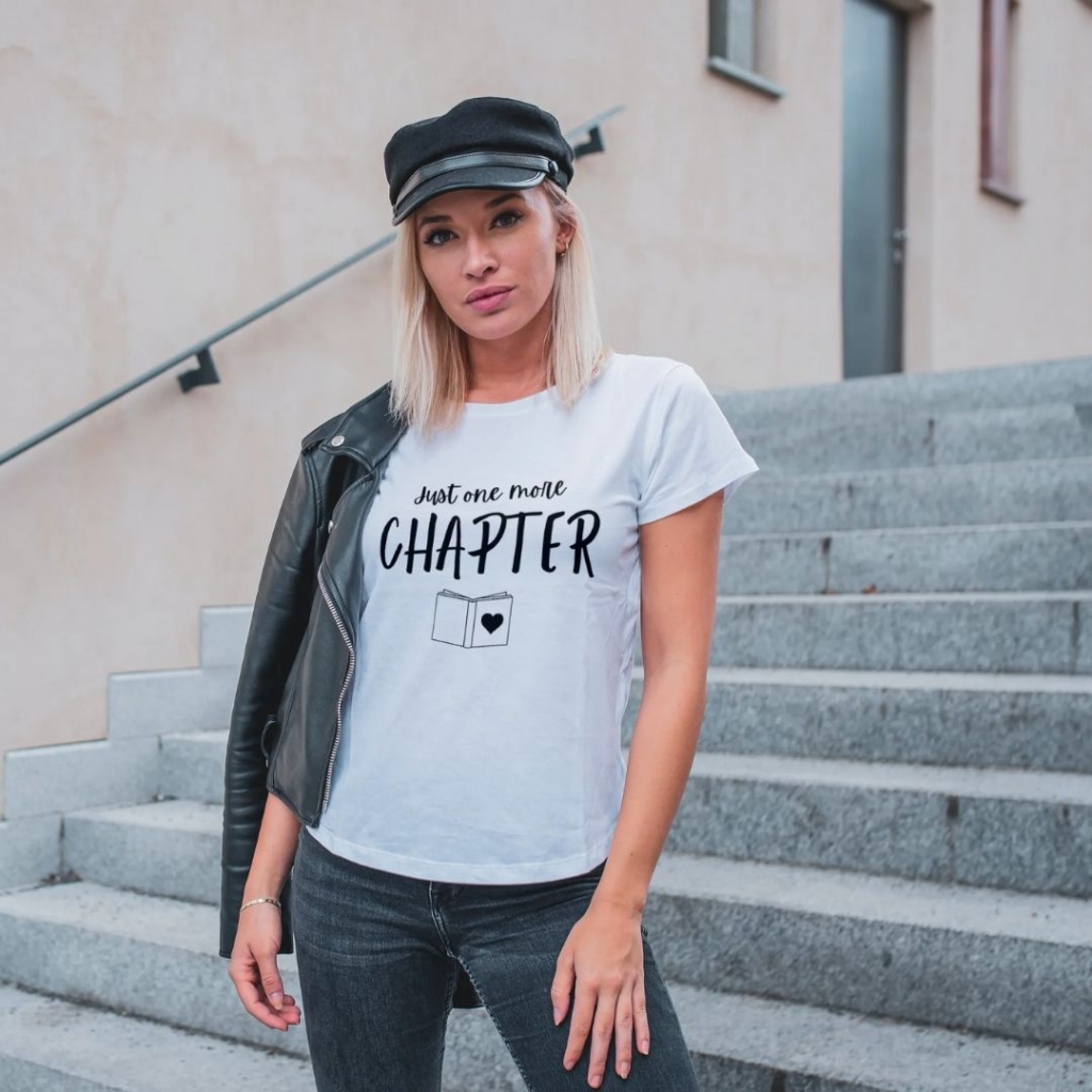 Just one more chapter тениска